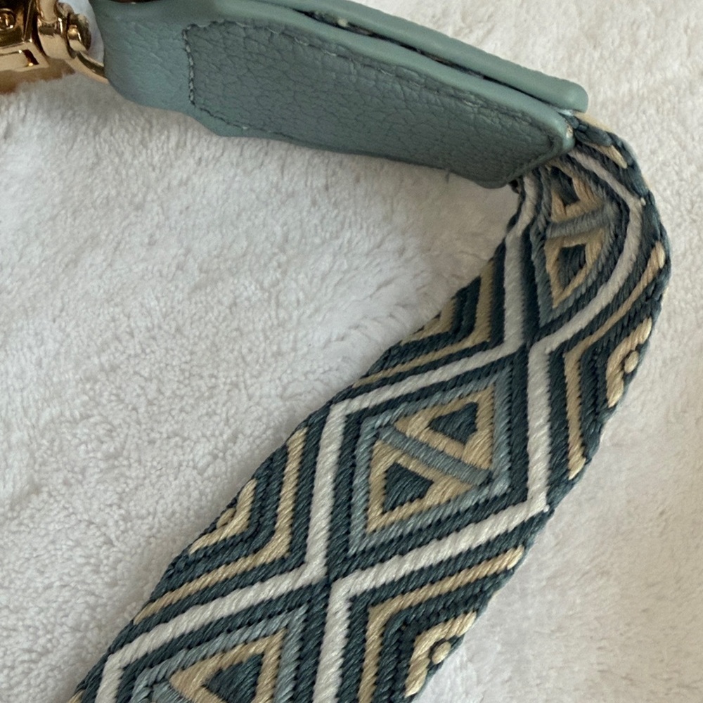 Mali + Lili Zahara Crossbody Bag | Dusty Blue | Vegan Leather | NWT - Picture 9 of 13